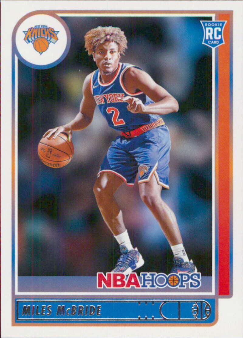 Amazon.com: 2021-22 NBA Hoops #232 Miles McBride RC Rookie New